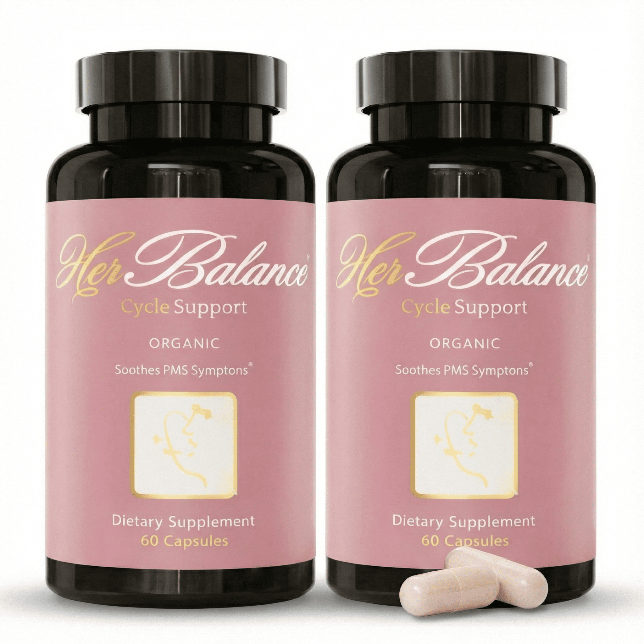 2 bottles Her Balance + (FREE) Luteal Reset Guide